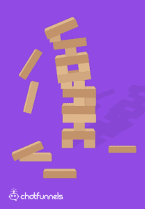 The Jenga technique can be used in testing to make the copy short and sweet. 
